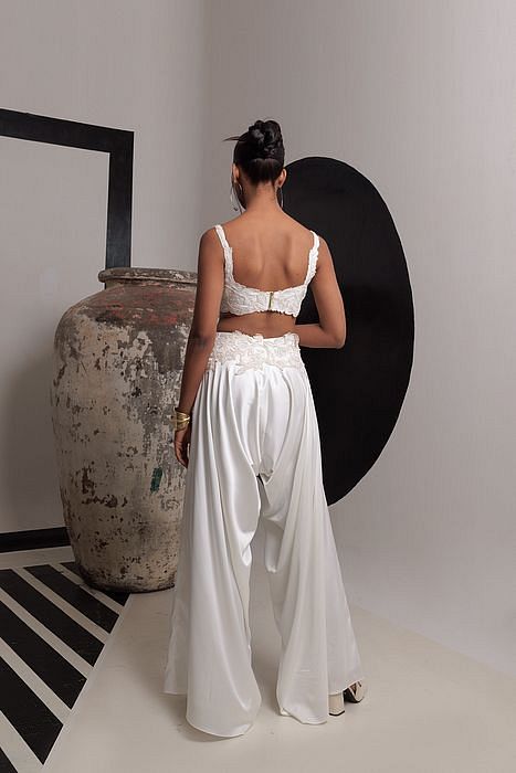 A model showcasing Serenity Coord Set by Nautanky from Nautanky's collection