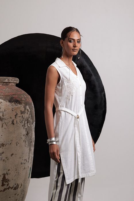 A model showcasing Rumi Coord Set by Nautanky from Nautanky's collection