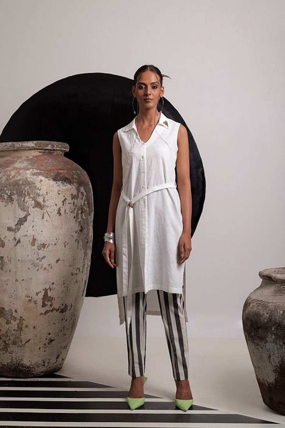 A model showcasing Rumi Coord Set Feature image by Nautanky from Nautanky's collection