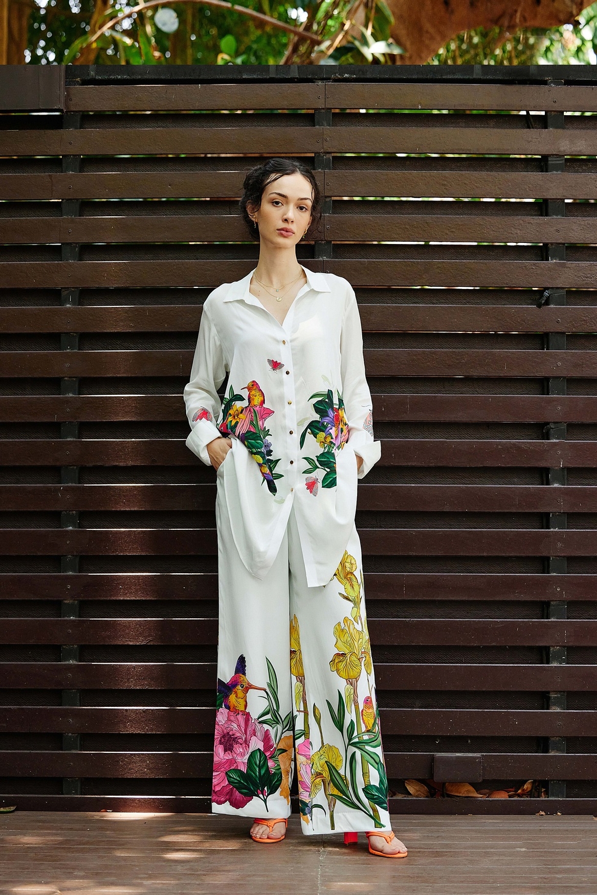 A model showcasing Wilderness Shirt With Pants Feature image by Nautanky from Nautanky's collection