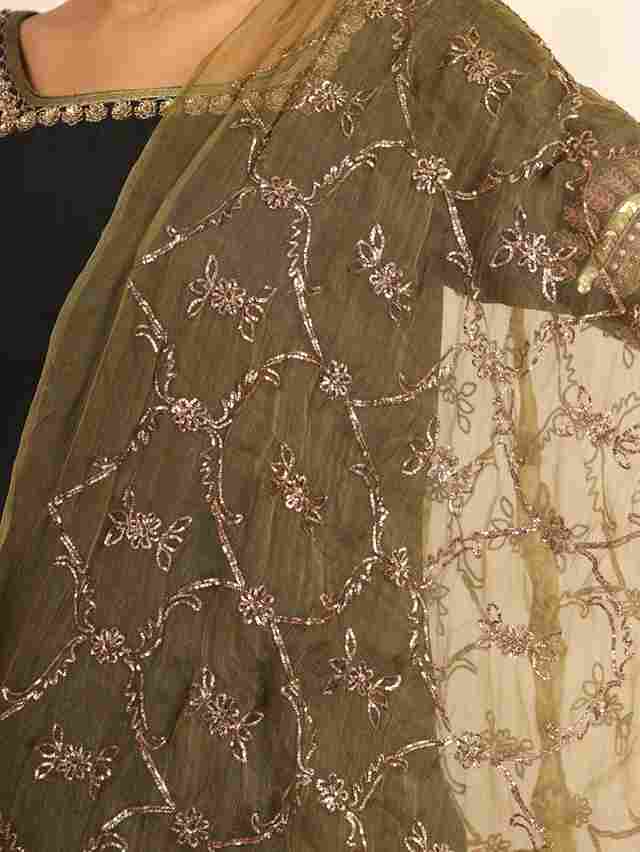 A model showcasing Black Light Weight Suit by Adivaa from Adivaa's collection