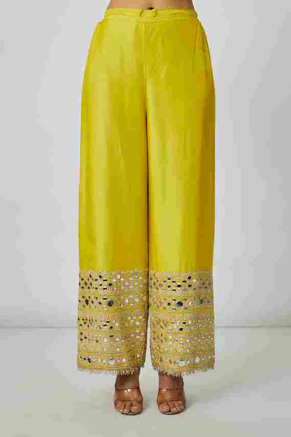 A model showcasing Cheshtha Anarkali Set by Gopi Vaid from Gopi Vaid's collection