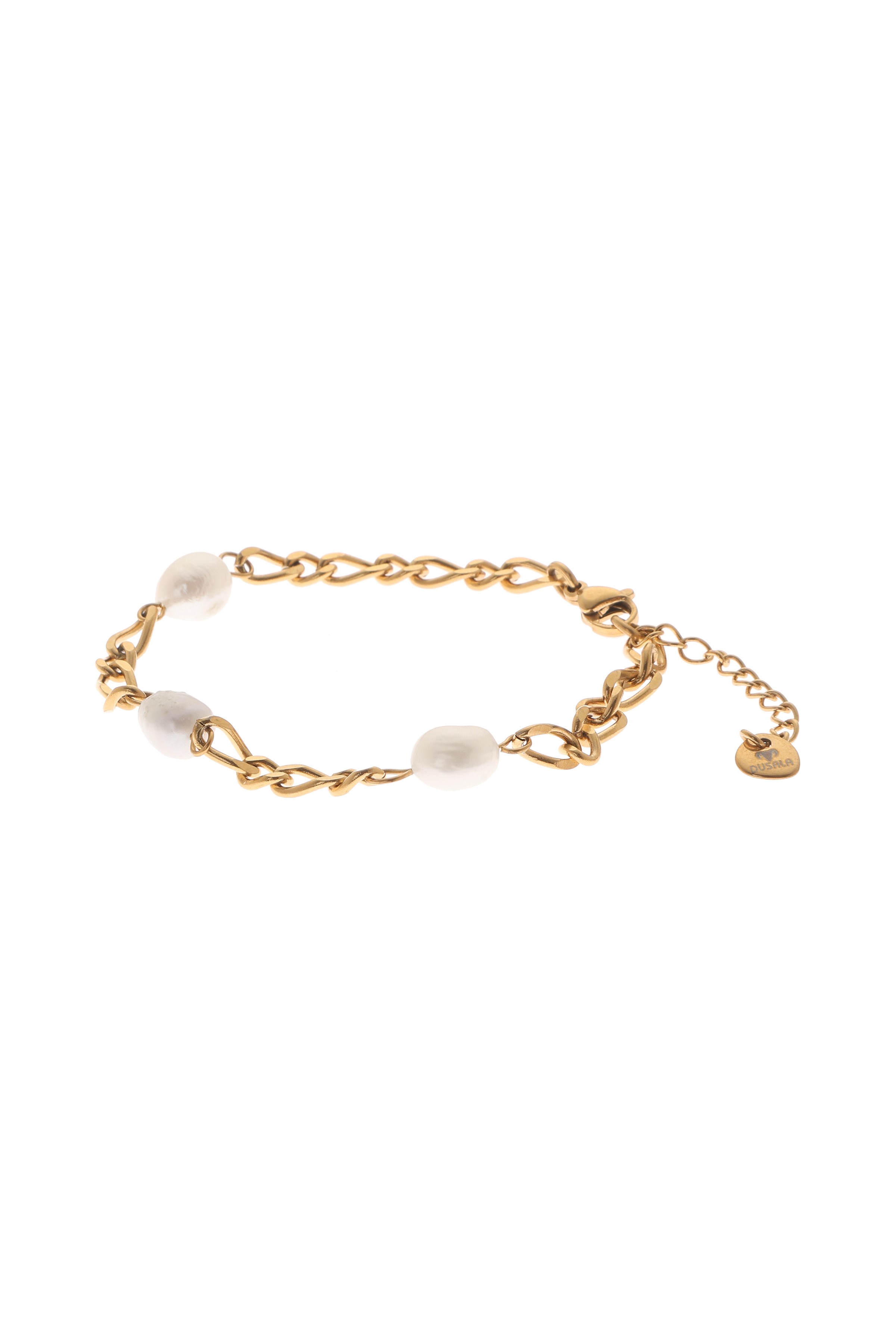 A model showcasing Everyday Glam Bracelet by Dusala from Dusala's collection A model showcasing Everyday Glam Bracelet by Dusala from Dusala's collection