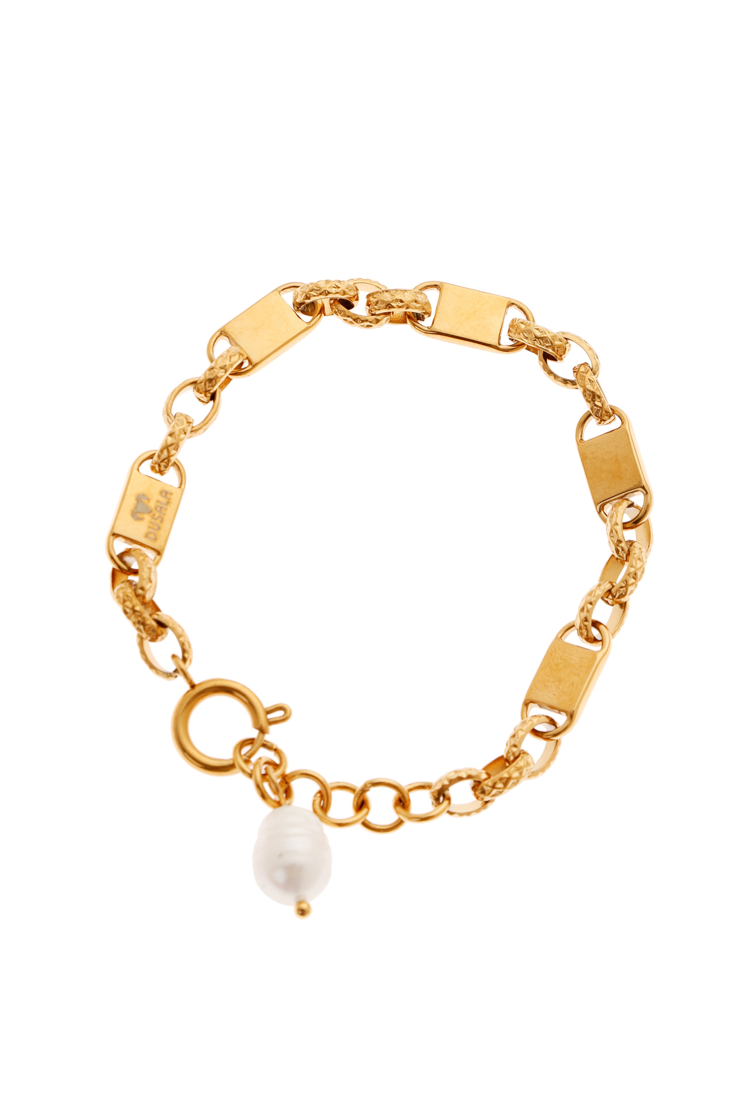 A model showcasing Minimalist Radiance Bracelet by Dusala from Dusala's collection A model showcasing Minimalist Radiance Bracelet by Dusala from Dusala's collection
