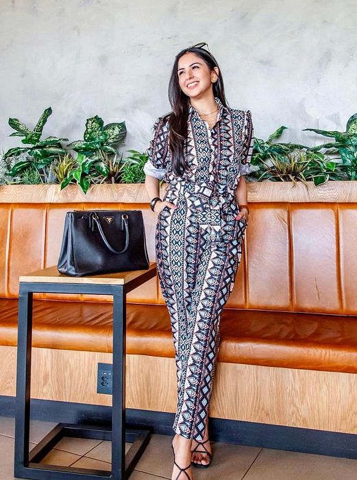 A model showcasing Symmetry Coord Set by Fuga Clothing from Fuga Clothing's collection