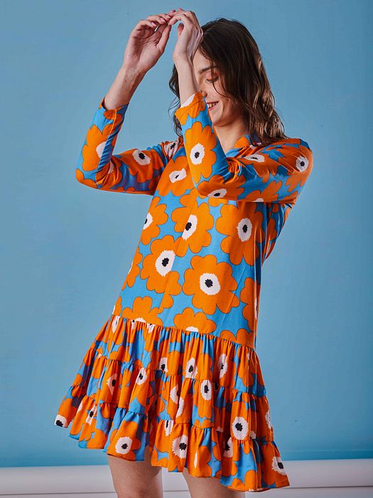 A model showcasing Joyful Dress Feature image by Fuga Clothing from Fuga Clothing's collection